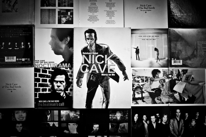 Nick Cave, Mercy on Me, Roman graphique, Reinhard Kleist, Biographie fictionelle, Lecture, Littérature, Musique, Poésie, Artiste, Dessin, Le Fil rouge lit, Le Fil rouge